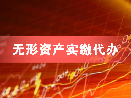 五河无形资产实缴资本代办