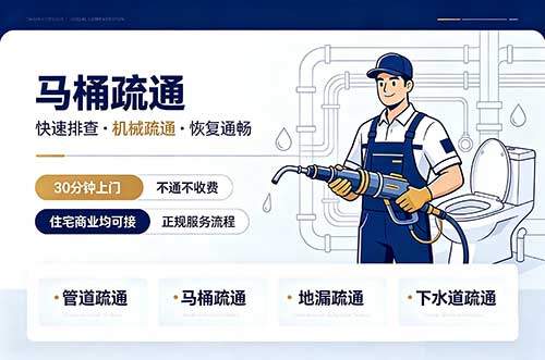 五河马桶疏通