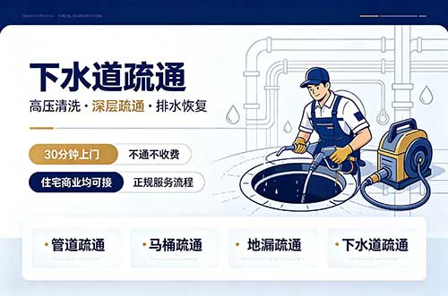 五河下水道疏通